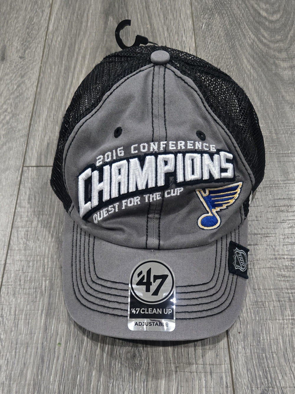 47 Gray St. Louis Blues 2016 Conference Champions Hat #452